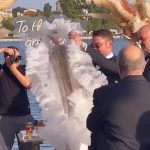Rochia de mireasa spectaculoasa purtată de Ana Baniciu la nunta ei 5