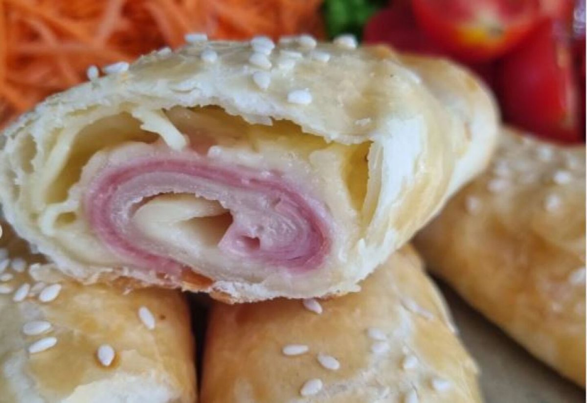 Rulouri cu șuncă și cașcaval