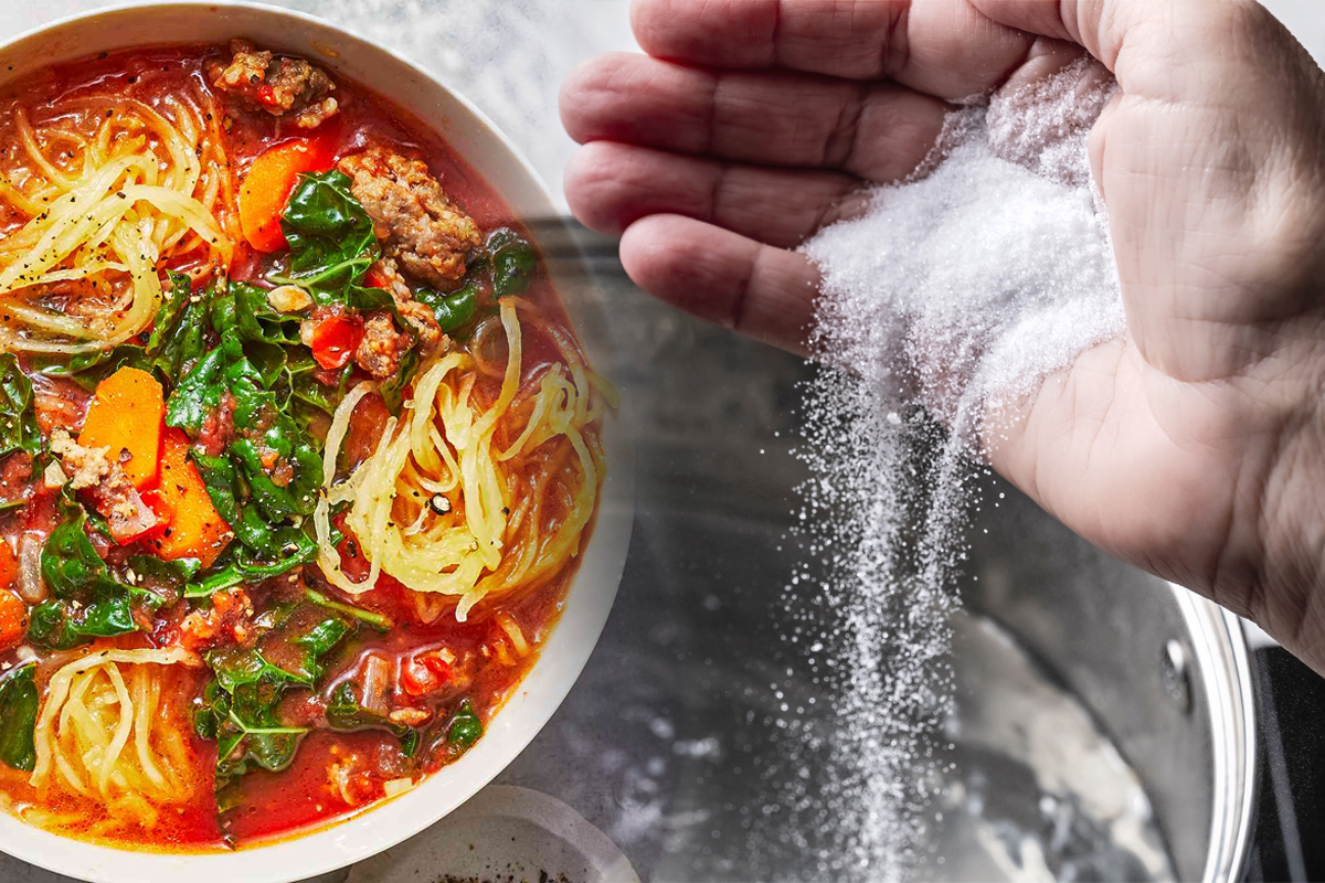 Trucul extraordinar care repara ciorba prea sarata