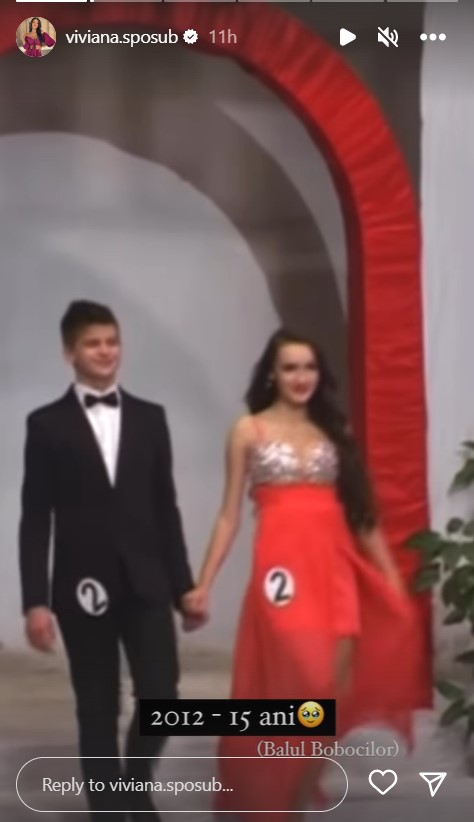 Viviana Sposub in adolescenta