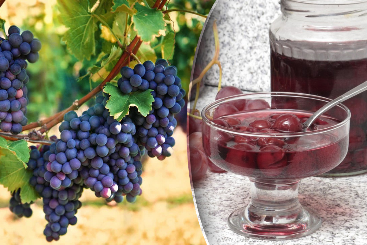 cât se fierbe compotul de struguri