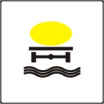 Panou ce se adresează autovehiculelor care transportă substanțe de natură să polueze apele