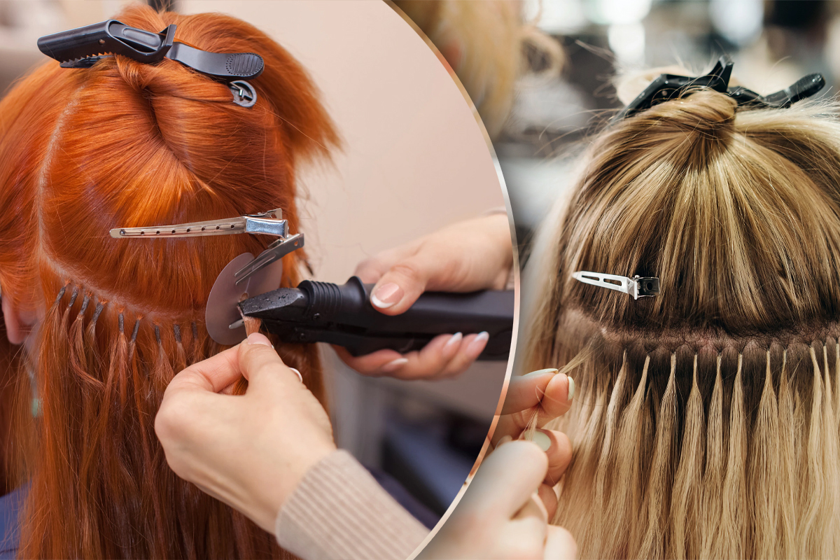 5 tipuri de extensii de par