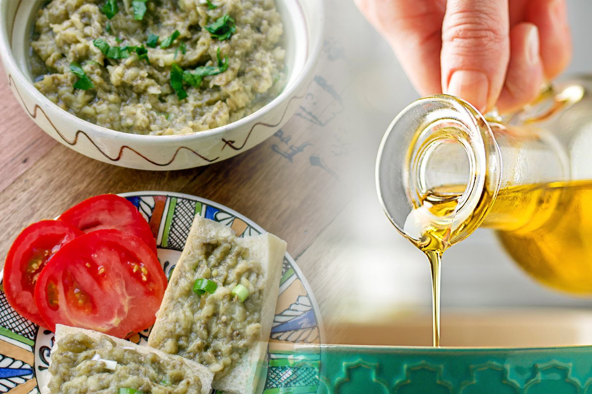 Cât ulei se pune la salata de vinete