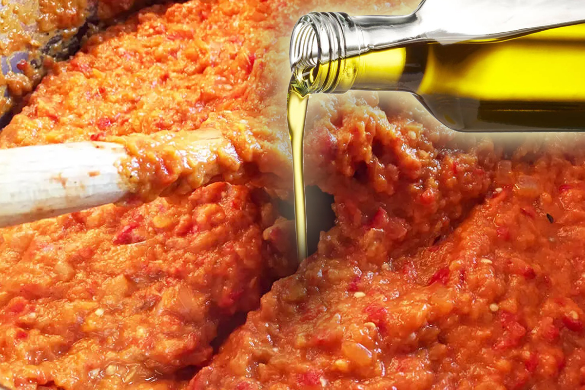 Cat ulei se pune in zacusca de fapt.