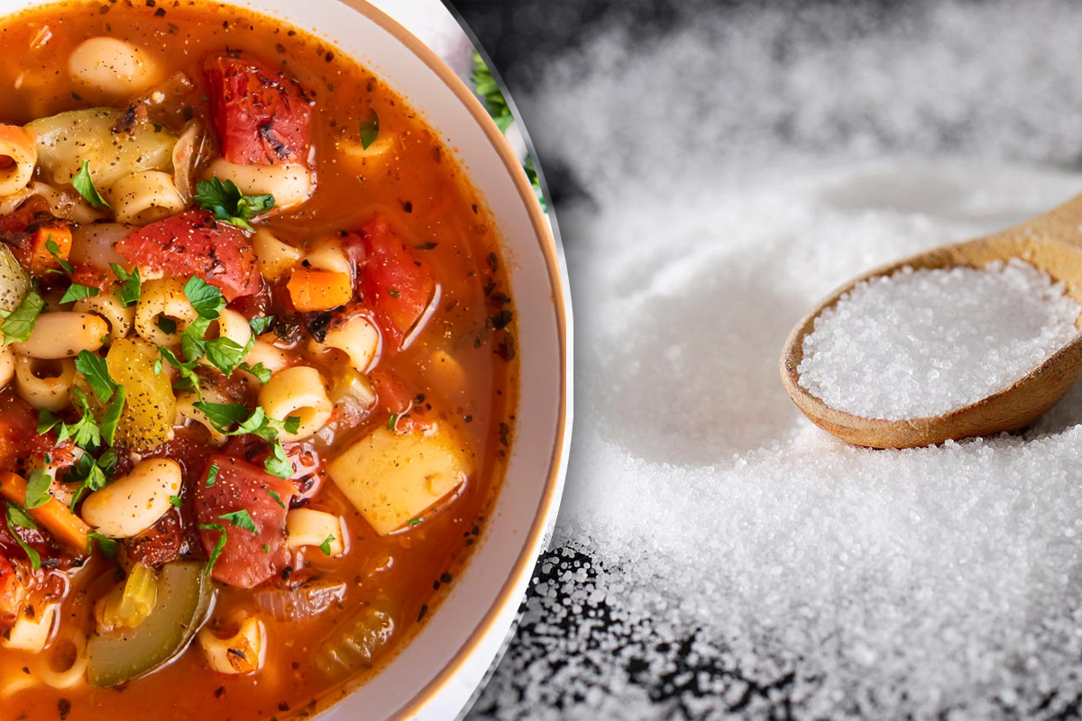 Cata sare se pune de fapt în ciorba. Multe gospodine gresesc cantitatea