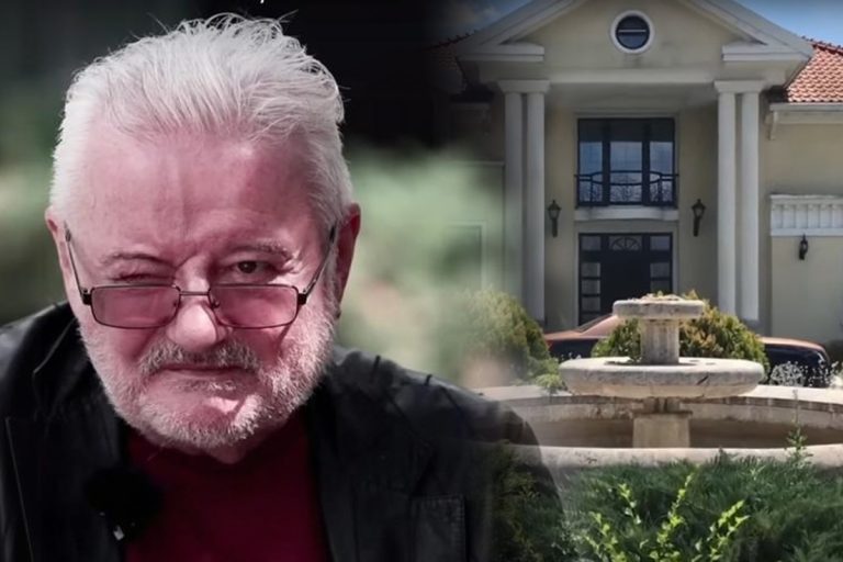 Ce s-a ales de casa de la Izvorani în care a locuit Irinel Columbeanu. Imagini dezolante, de la o vilă impresionantă la o locuință părăsită, cu geamuri și uși sparte