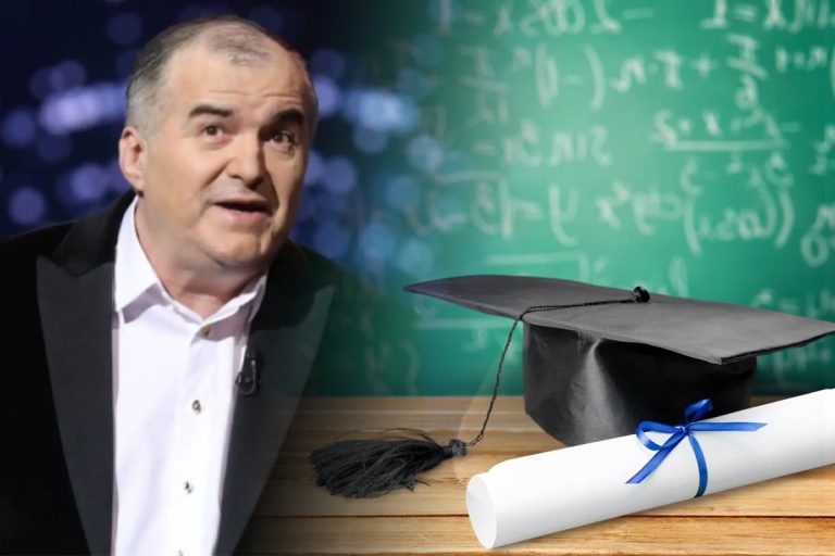 Ce studii are Florin Călinescu, de fapt. Celebrul actor a recunoscut că nu i-a prea plăcut școala. Ce notă a luat la BAC