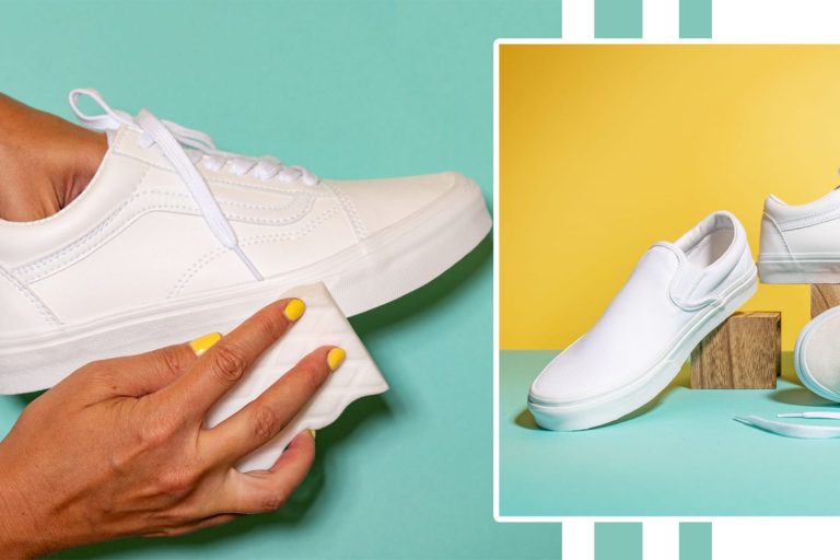 Cu ce să cureți pantofii albi pentru a scăpa de pete. Truc fabulos, la final vor arăta ca noi