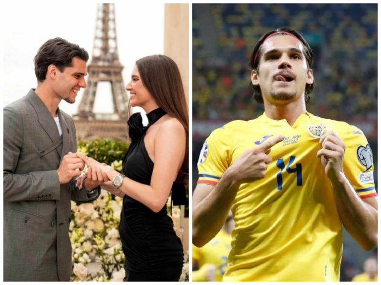 Cum s-au îmbrăcat Ianis Hagi și Elena Tănase la petrecerea de logodnă. Detaliul care a atras toate privirile