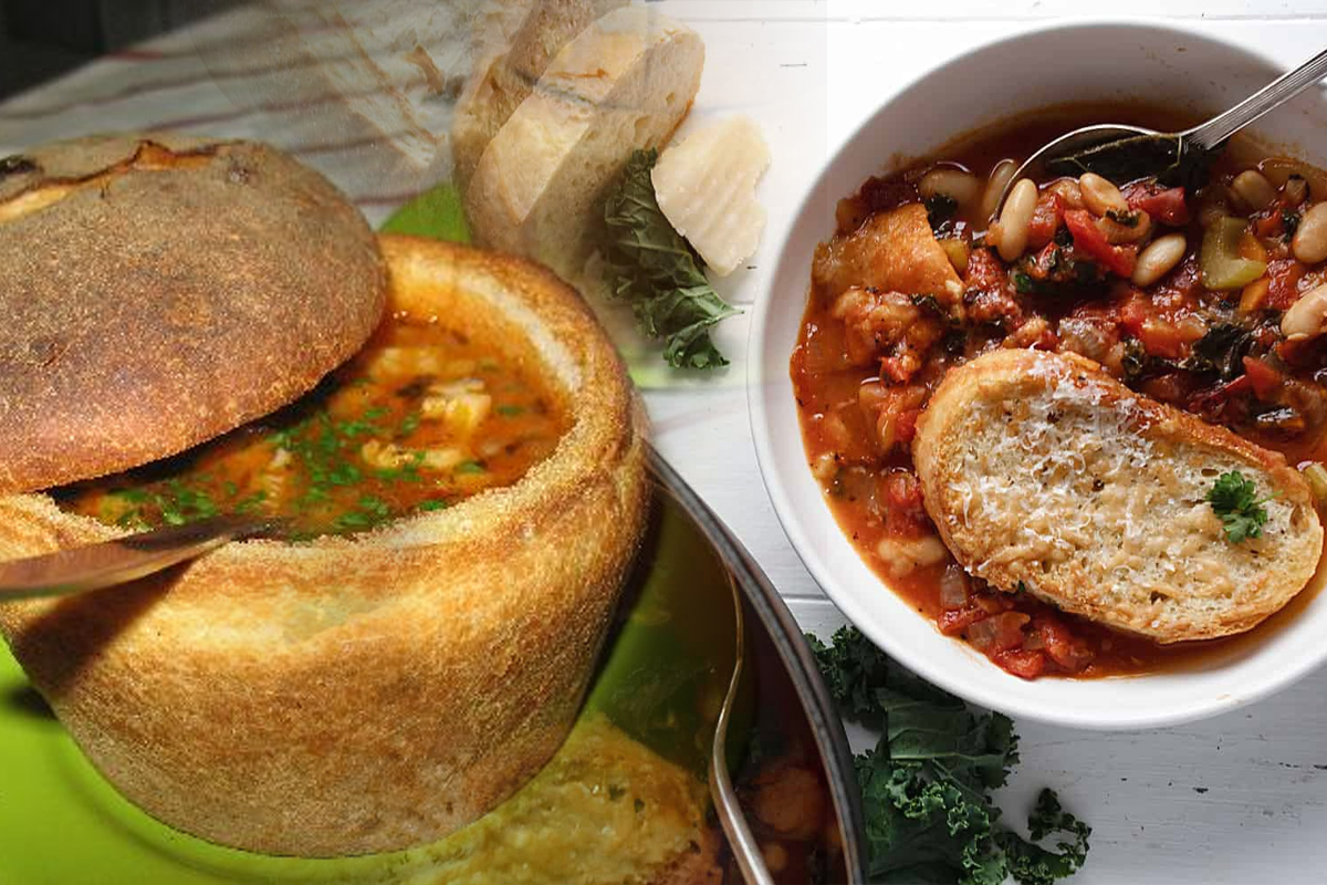 Cum se face ciorba de fasole în pâine