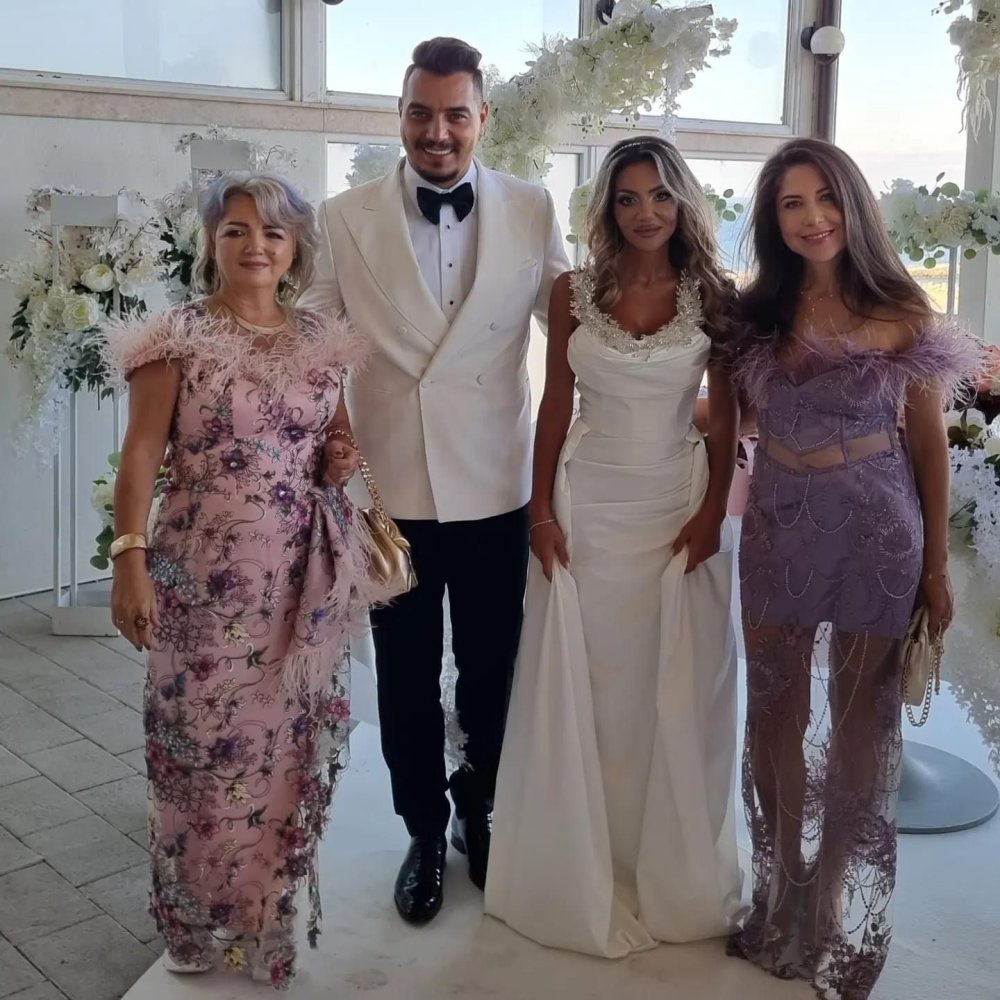 De ce a lipsit Teo Trandafir de la nunta lui Bursucu. A fost marea absentă. Imagini spectaculoase cu mirii, invitații și tortul de 8 etaje FOTO