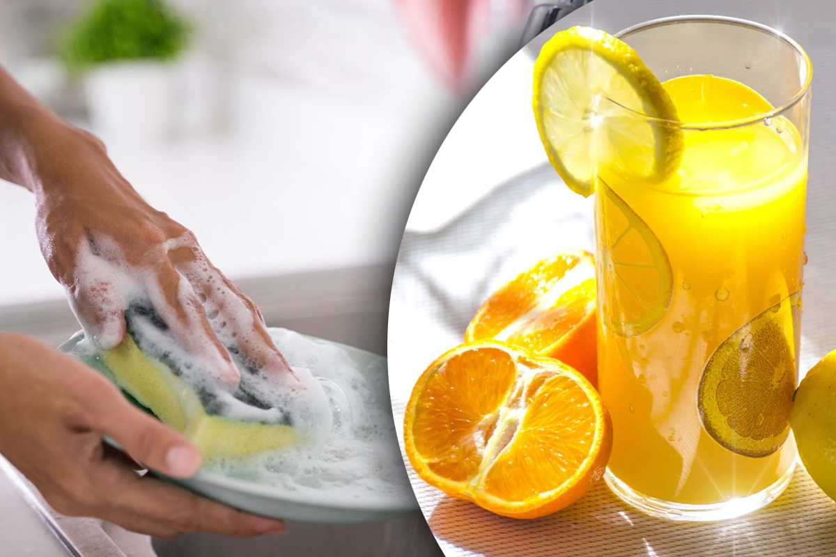 De ce e bine sa pui zeama de lamaie in buretele de vase