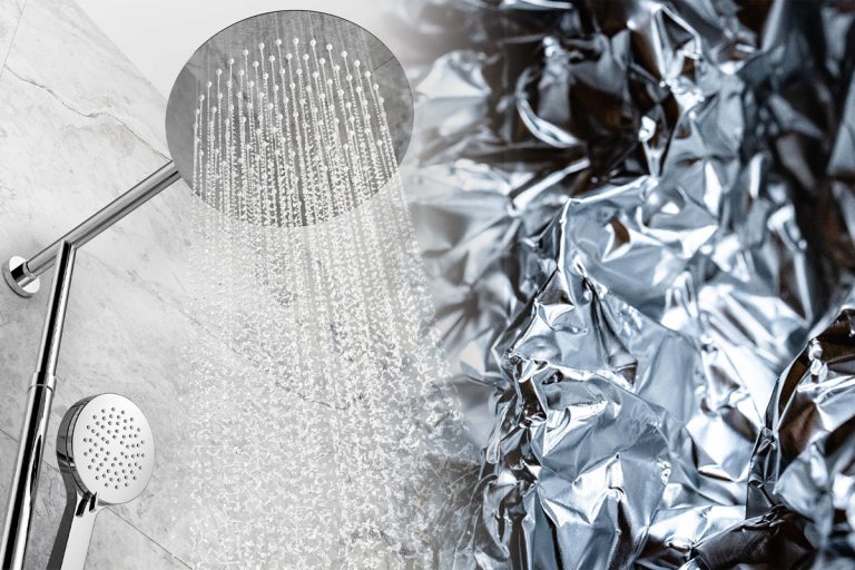 De ce să freci dușul cu folie de aluminiu. Super trucul pe care îl vei folosi mereu de acum