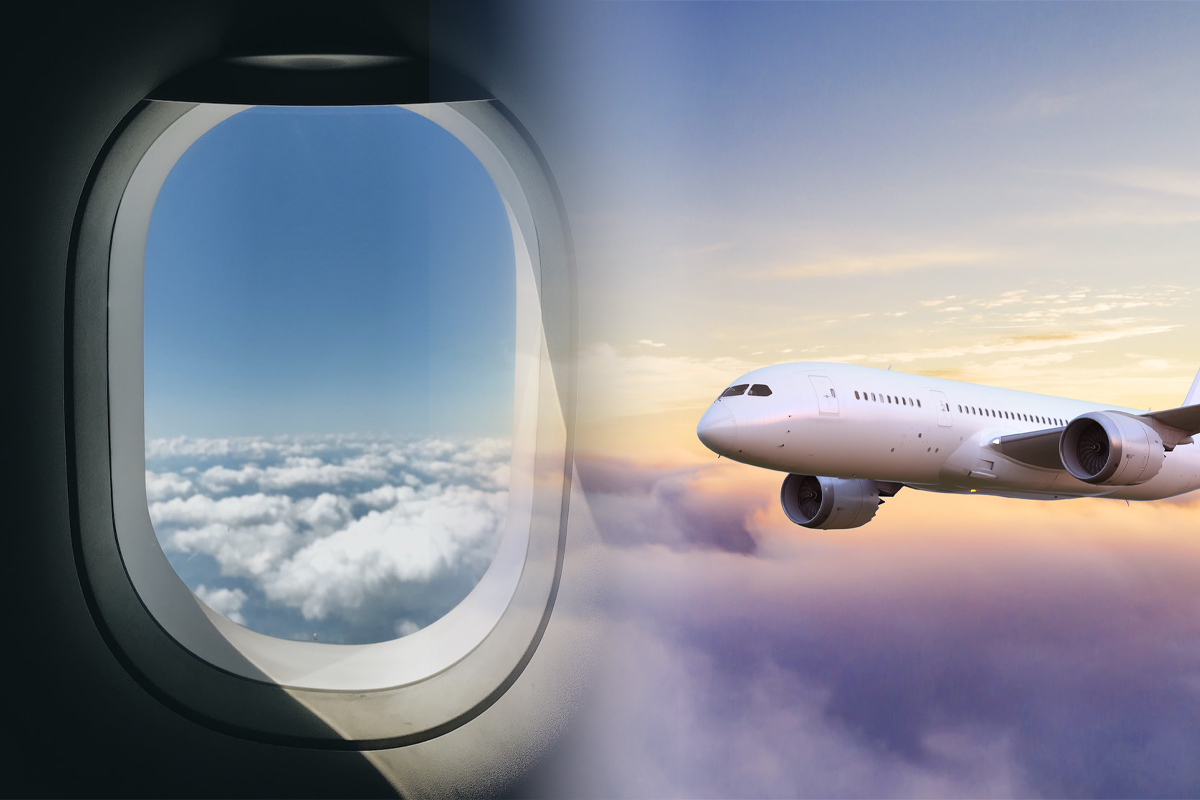 De ce sunt ovale ferestrele avioanelor, de fapt. Motivul surprinzator, la care nu te-ai fi gandit