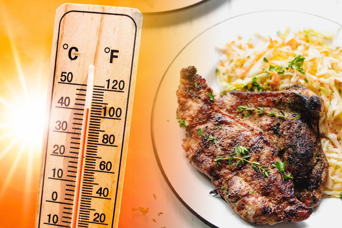 La câte grade se face friptura de porc