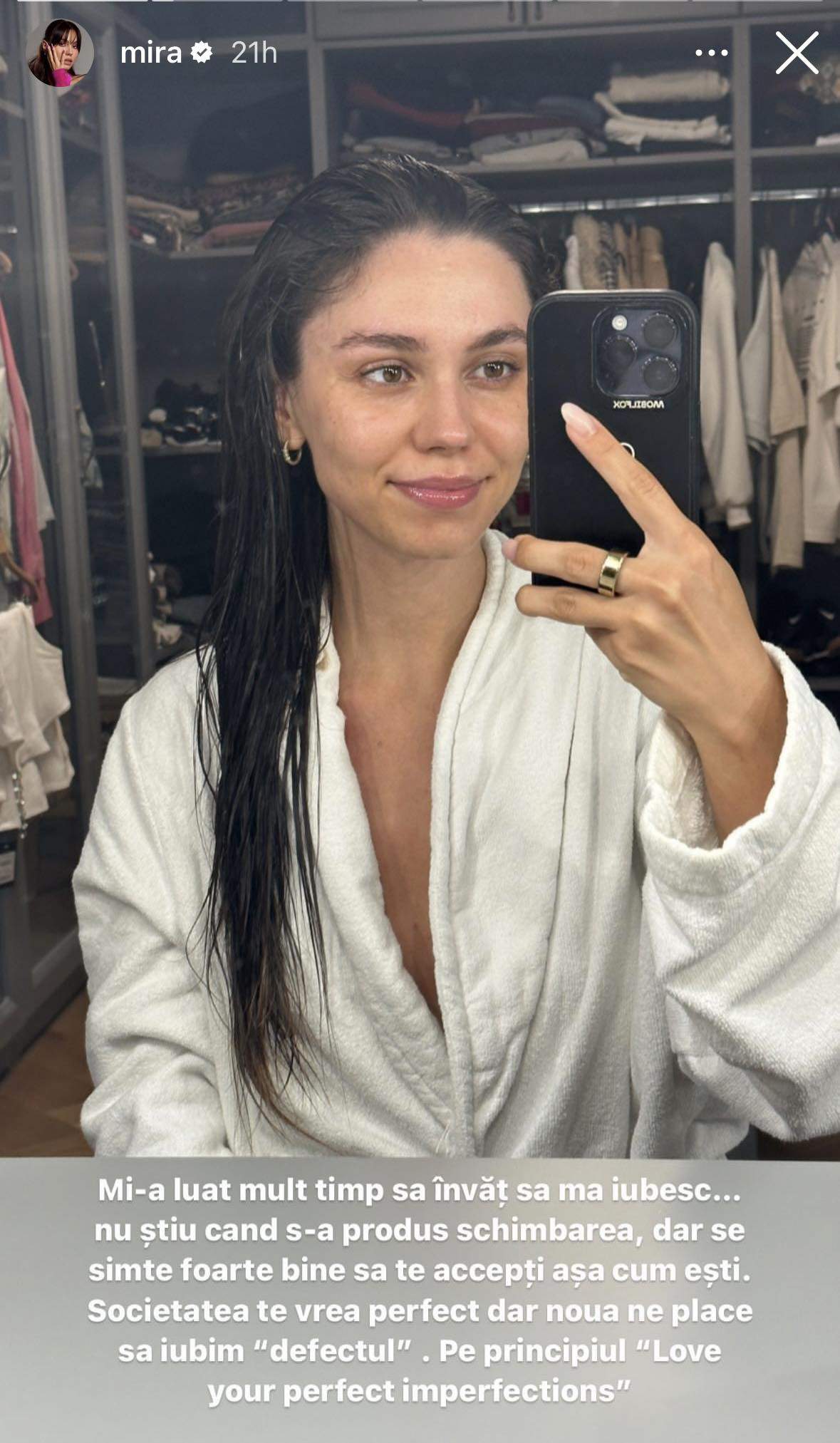 Vedeta din Romania care si-a uimit fanii cu naturaletea sa