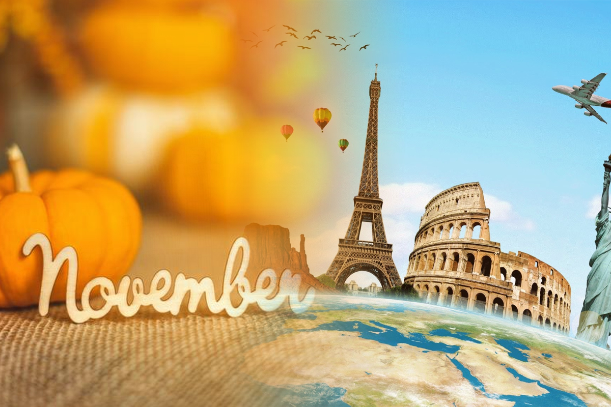 4 cele mai frumoase destinatii de calatorie pentru luna noiembrie