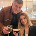 Leonard Doroftei, alături de fiica sa