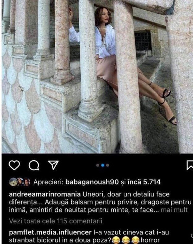  3 gafe ale Andreei Marin care au rămas în istorie