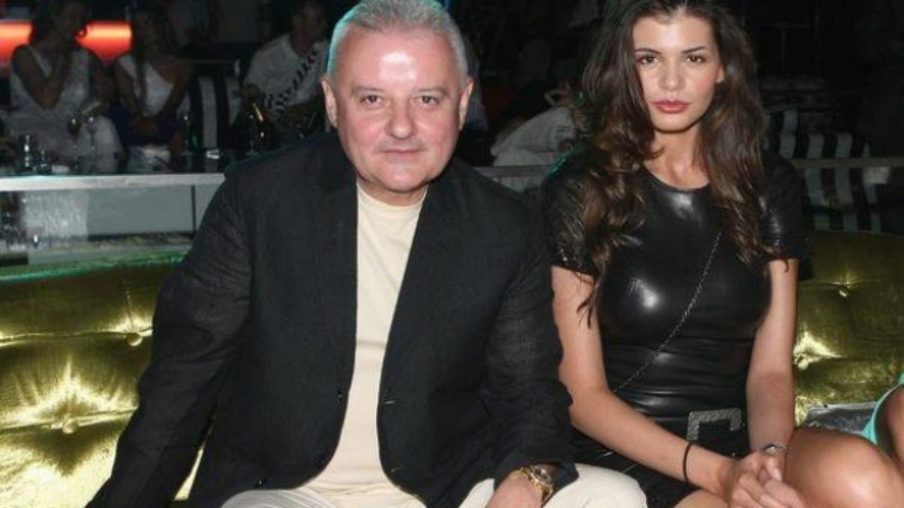 Irinel Columbeanu si fosta lui sotie, Monica Gabor