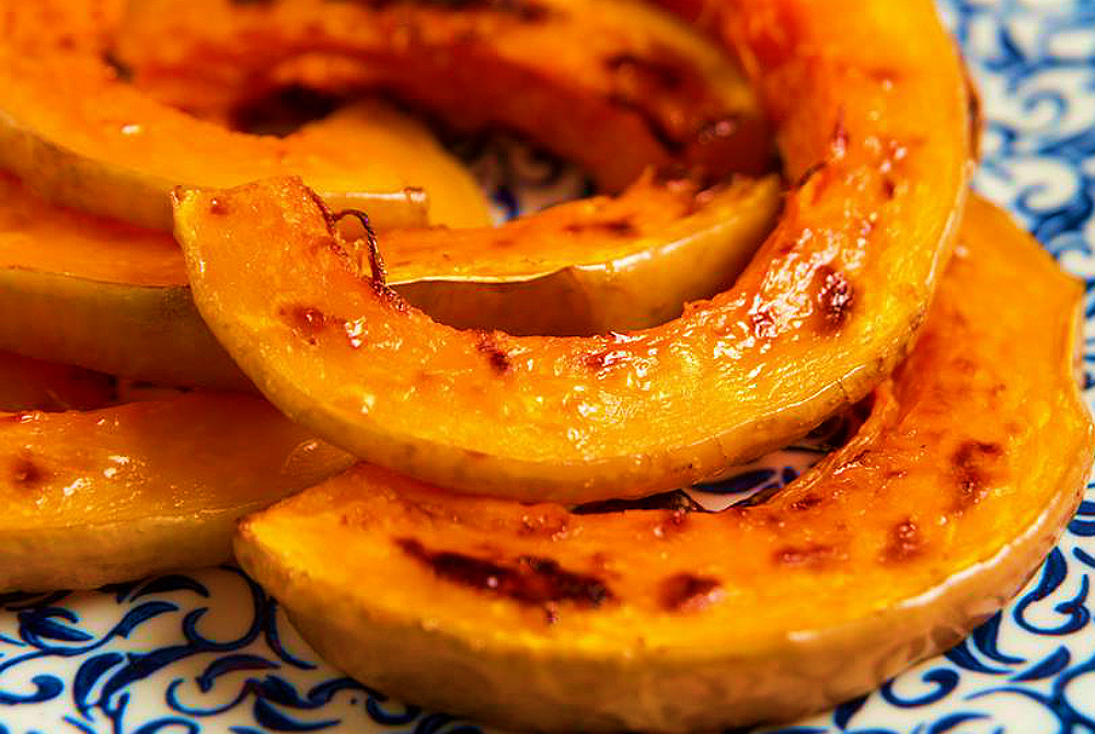 Cât se ține dovleacul la cuptor