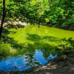 Lacul Albastru, singurul lac din lume care isi schimba culoarea in functie de anotimp