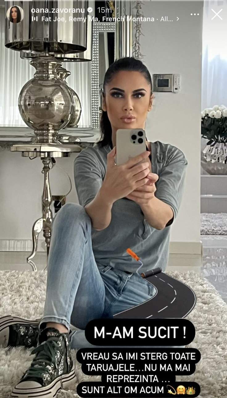 Oana Zavoranu a decis sa isi stearga tatuajele