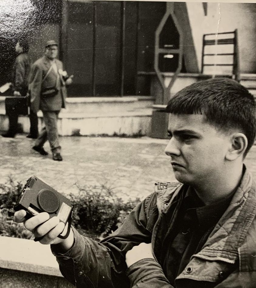 Mihai Morar, la începutul carierei de jurnalist