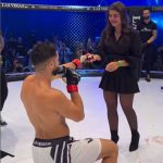 Iancu Sterp si-a cerut iubita de soție la finalul meciului cu George Zanoaga din RXF