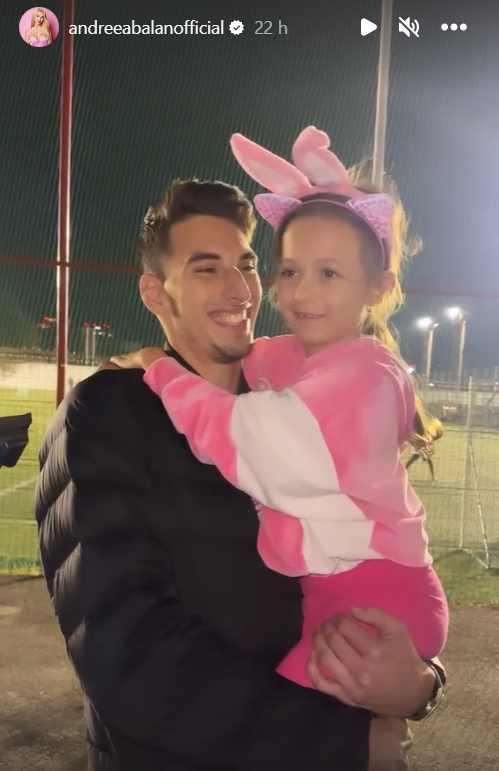 Andreea Bălan și Victor Cornea, imaginea care a topit internetul. Are legătură cu fetițele artistei