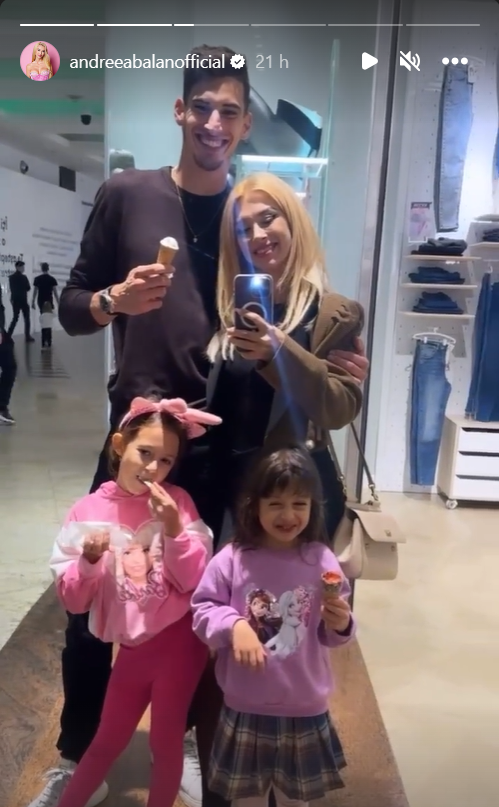 Andreea Bălan și Victor Cornea, imaginea care a topit internetul. Are legătură cu fetițele artistei