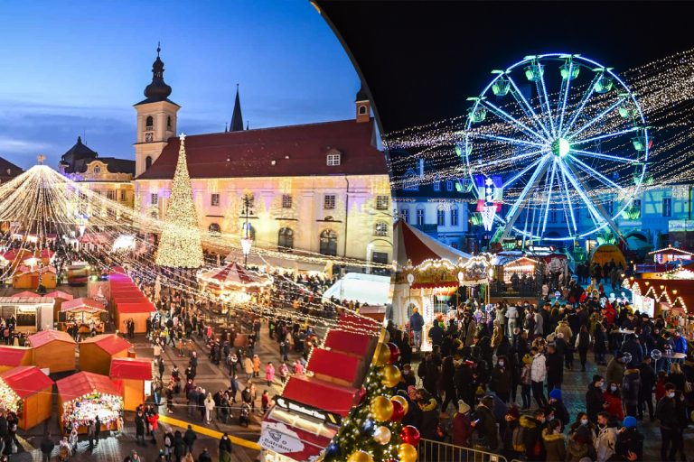 Când se deschide Târgul de Crăciun de la Sibiu 2023. Până la ce dată poate fi vizitat