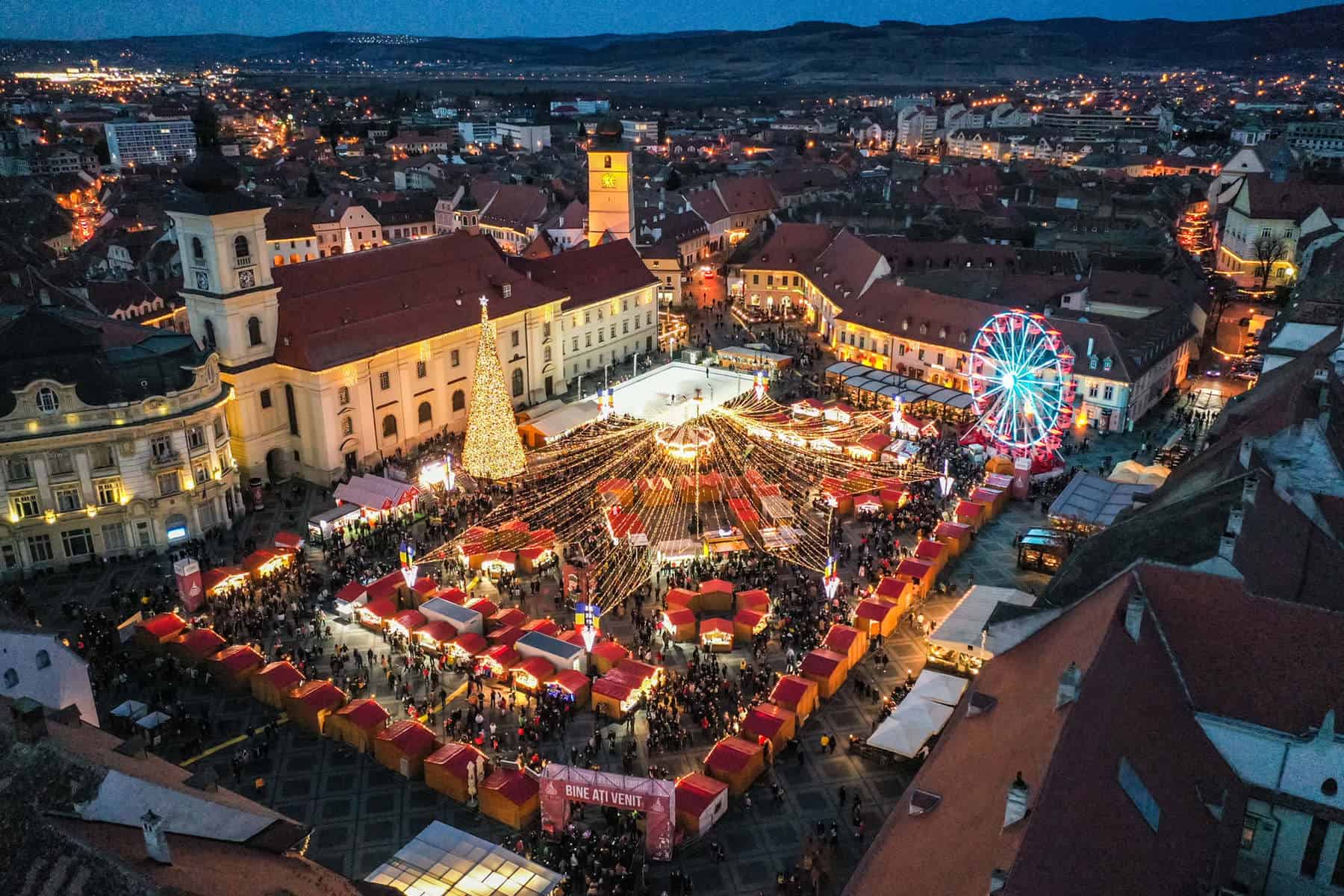 Când se deschide Târgul de Crăciun de la Sibiu 2023. Până la ce dată poate fi vizitat