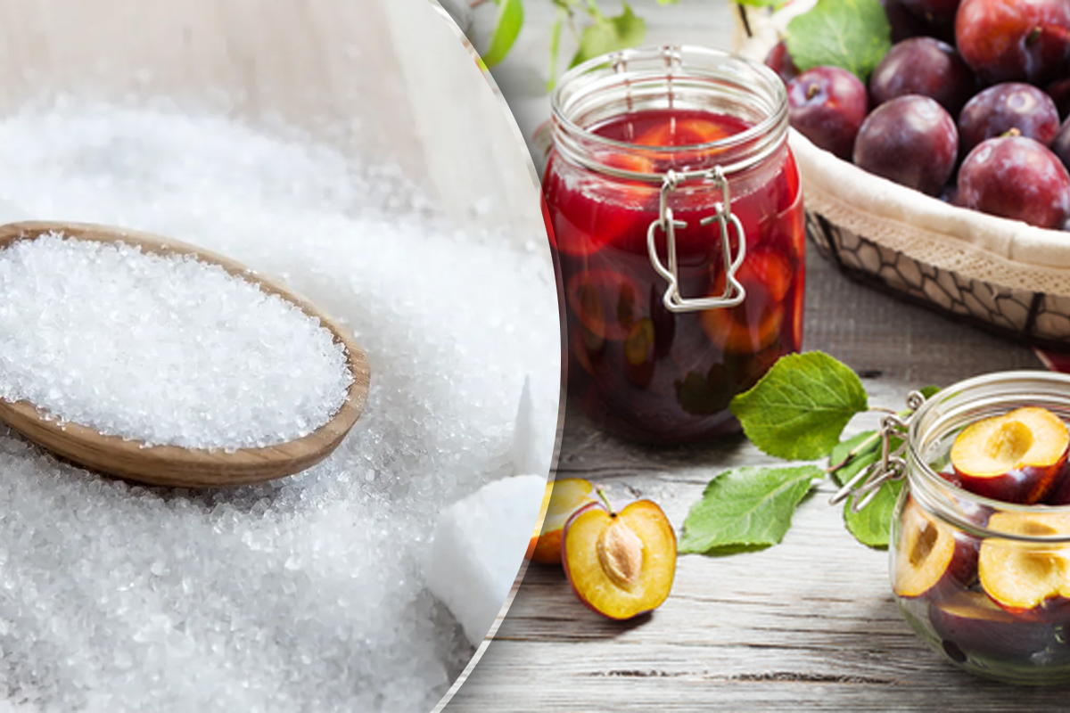 Cate linguri de zahar se pun la compotul de prune
