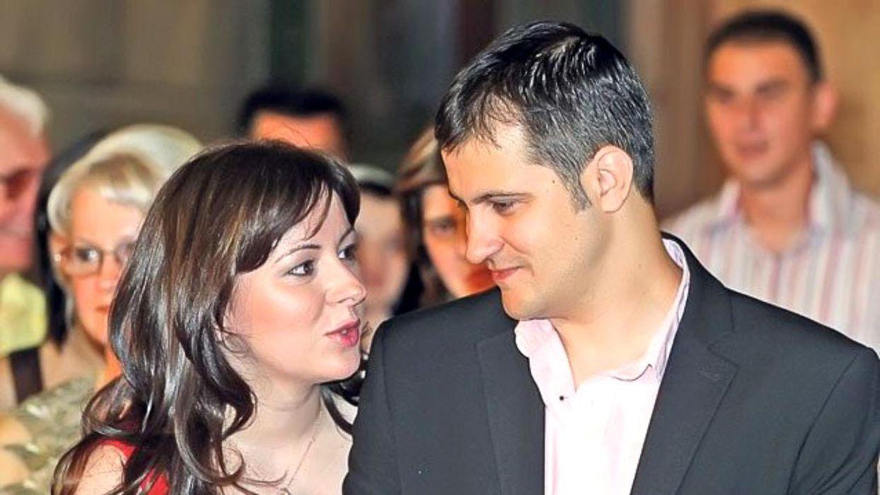 Serban Huidu si sotia sa, Cristina