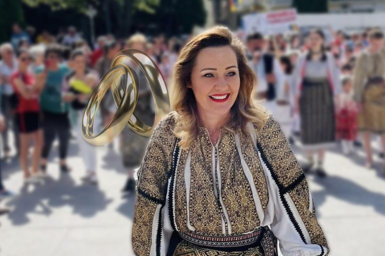 Cine este soțul Elenei Lasconi și cum s-au cunoscut, de fapt. Imagini inedite de la nunta în costume populare