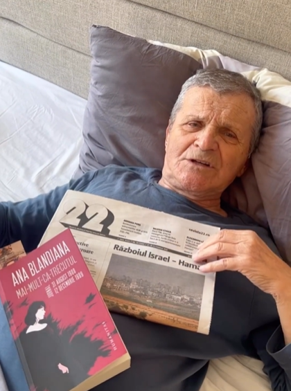 Cum arată tatăl Andreei Esca, la 85 de ani