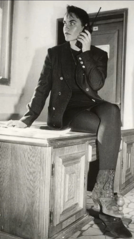 Gabriela Firea, reporter la Bacău