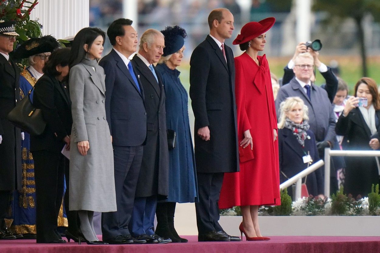 Gafa facuta de Kate Middleton la intalnirea cu presedintele Coreei de Sud si Prima Doamna 1
