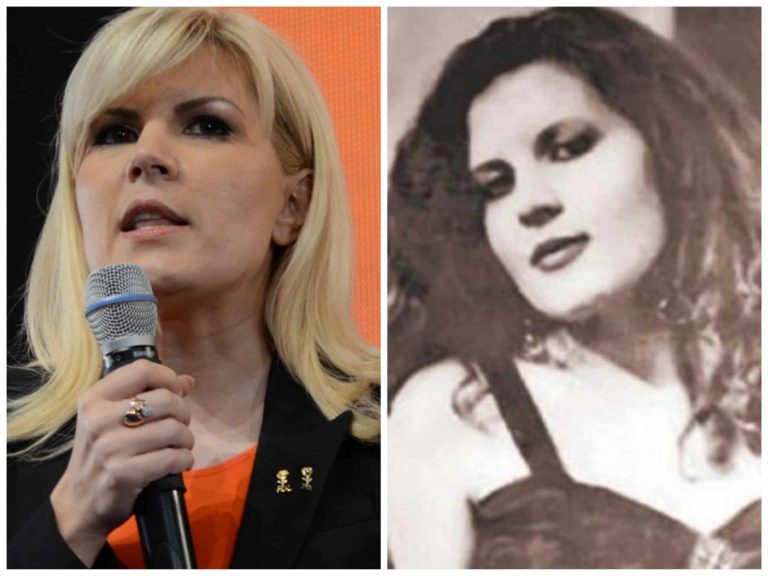 Îți vine să crezi că fata din poză este Elena Udrea? Imagini neștiute cu ea brunetă și părul creț