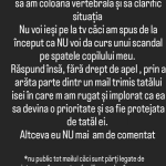 Oana Roman și Marius Elisei nu se mai înțeleg deloc. Vedeta a publicat mesajele cu fostul soț: “Te implor”