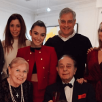 Cumnatul, sora și părinții lui Alexandre Eram