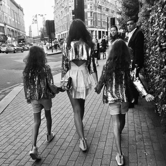 dana budeanu si fiicele sale