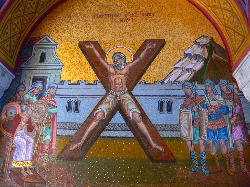 De ce crucea Sfântului Andrei este în formă de X