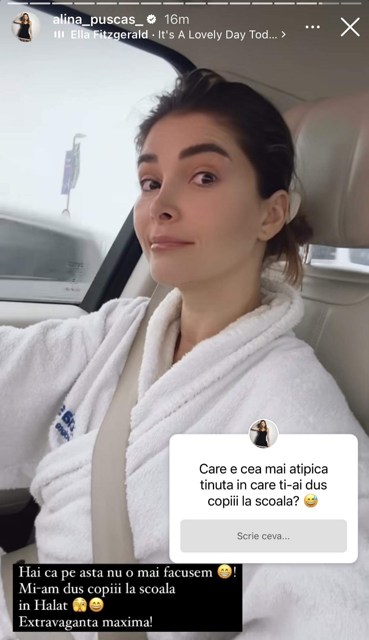 Alina Pușcaș, extravaganță maximă înainte de sărbători. Cum a ieșit îmbrăcată din casă