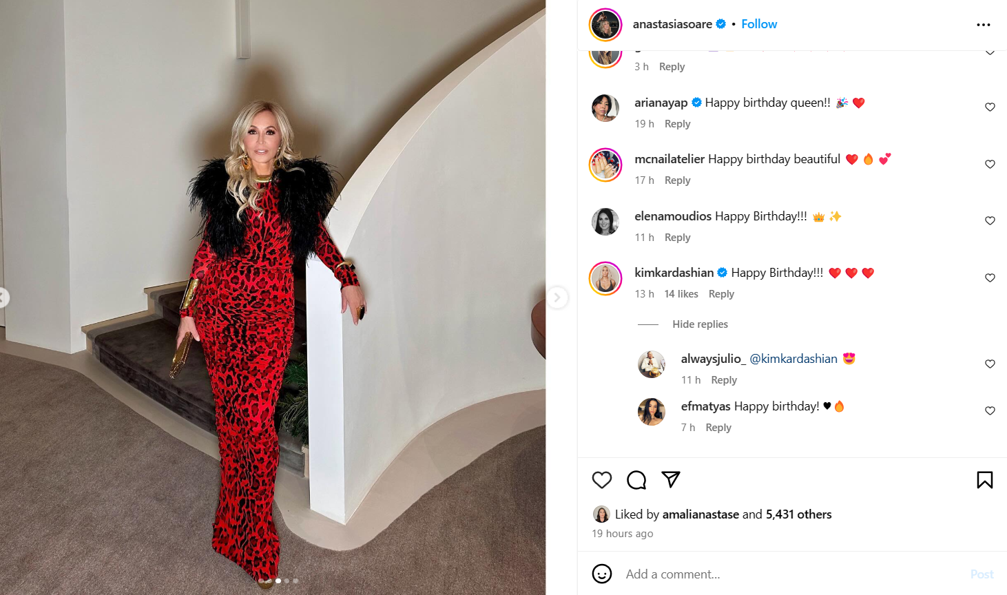 Anastasia Soare a împlinit 67 de ani