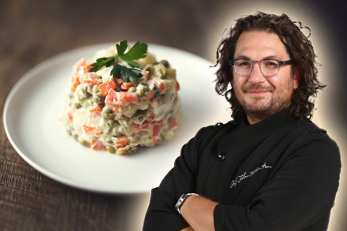 Ce sa pui in salata de boeuf ca sa iasa absolut delicioasa. Secretul lui Florin Dumitrescu pentru o reteta perfecta de sarbatori