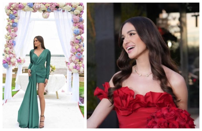 Cine este Elena Tănase, soția lui Ianis Hagi. Cât costă rochia purtată la cununia civilă din ziua de Crăciun. A avut o apariție răvășitoare FOTO