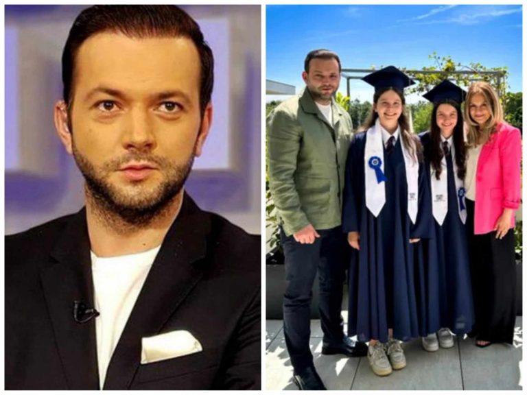 Cum s-au îmbrăcat fetele lui Mihai Morar la Balul Bobocilor. Prezentatorul Radio ZU e un tată mândru
